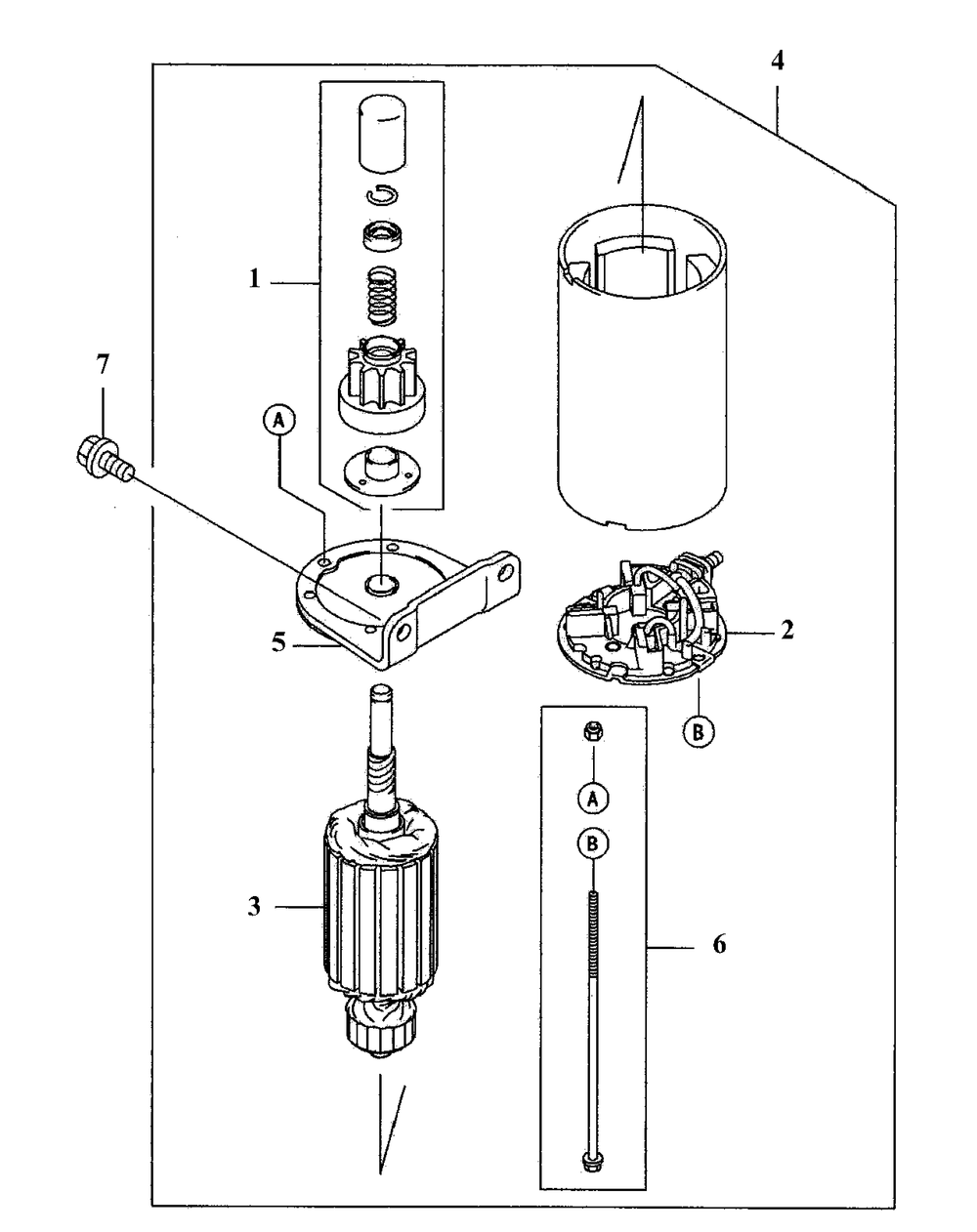 Fh500v-Cs14 Starter Diagram and Parts List for H1748 55AE3D4S750-WAM Cub Cadet Lawn Mower
